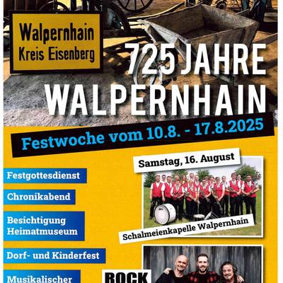 725 Jahre Walpernhain