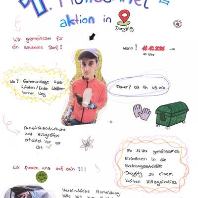 Erstr Muellsammelaktion in Droyssig